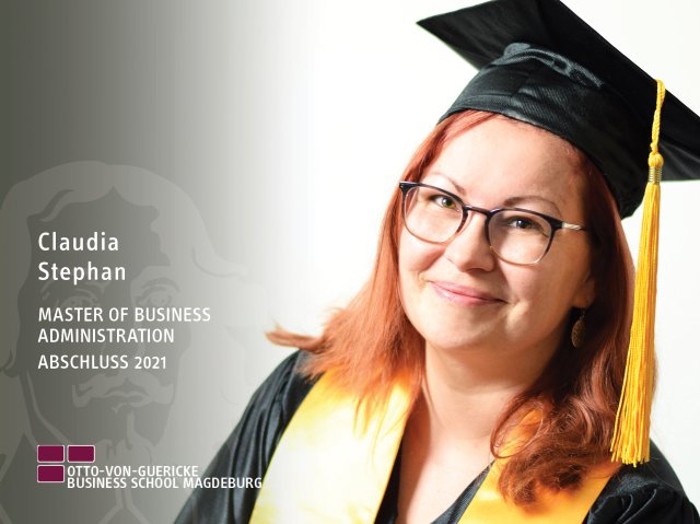 Claudia Stephan (MBA-Abschluss 2021)